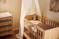 Одеяло для малышей Jollein Box Knit 75x100cm Milky Coffee/Velvet (517-511-68125) фото №5 — интернет-магазин Desire.md