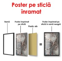 Pictură ArtShop Gray Golden Textured Background 40x80cm (PA147-M) imaginea #2 — magazin online Desire.md