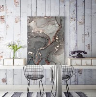 Pictură ArtShop Gray Golden Textured Background 45x90cm (PA147-P-L)