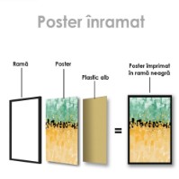 Pictură ArtShop Green-Yellow Abstraction 40x60cm (PA79-L-L) imaginea #2 — magazin online Desire.md