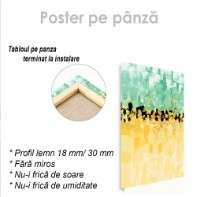 Pictură ArtShop Green-Yellow Abstraction 50x75cm (PA79-M-PL) imaginea #2 — magazin online Desire.md