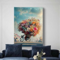 Pictură ArtShop Huge Bouquet Of Flowers 50x75cm (PA387-M-PL)