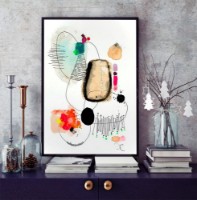 Pictură ArtShop Modern Doodles 60x90cm (PA170-LL)