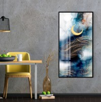 Pictură ArtShop Moon On An Abstract Background 35x70cm (PA115-L)