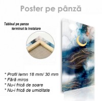 Pictură ArtShop Moon On An Abstract Background 35x70cm (PA115-L-PL) imaginea #2 — magazin online Desire.md
