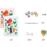 Набор детской бижутерии Djeco Heart Threading DJ00010 фото №3 — интернет-магазин Desire.md