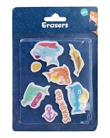 Набор ластиков Free & Easy Акула 8 pcs (47959)