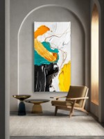 Pictură ArtShop Oil Painting 30x90cm (PA258-L-PL)