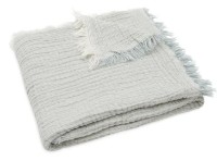 Одеяло для малышей Jollein Fringe Stripe 75x100cm Sea Green (516-511-68088) фото №3 — интернет-магазин Desire.md