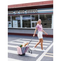 Geanta-carucior Micro Ride On Luggage Eazy Allrounder Pink (ML0040) imaginea #5 — magazin online Desire.md