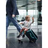 Geanta-carucior Micro Ride On Luggage Eazy Weekender Forest Green (ML0043) imaginea #5 — magazin online Desire.md