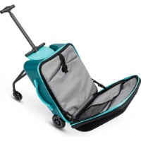 Geanta-carucior Micro Ride On Luggage Eazy Weekender Forest Green (ML0043) imaginea #2 — magazin online Desire.md