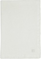 Одеяло для малышей Jollein Muslin Fringe 120x120cm Ivory (521-557-66041)