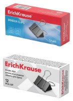 Agrafe pentru hârtie Erich Krause 12pcsX32mm Black (54555)