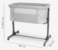 Leagăn Kikka Boo Noah Light Grey 2025 imaginea #4 — magazin online Desire.md