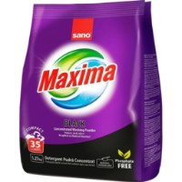 Detergent pudră Sano Maxima Black 1,25kg (426735)