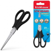 Ножницы канцелярские Erich Krause EasyCut 19cm Black (53555)