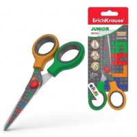 Ножницы канцелярские Erich Krause Junior Decor Color Bricks 13cm (54571)