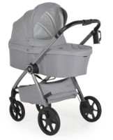 Carucior Moni 3in1 Unique Silver Cloud
