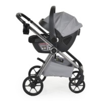 Carucior Moni 3in1 Unique Silver Cloud imaginea #2 — magazin online Desire.md