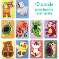 Carduri educative Dodo Tactile Cards 10pcs (301230) imaginea #2 — magazin online Desire.md