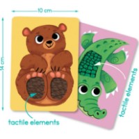 Carduri educative Dodo Tactile Cards 10pcs (301230) imaginea #3 — magazin online Desire.md