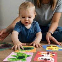 Carduri educative Dodo Tactile Cards 10pcs (301230) imaginea #4 — magazin online Desire.md