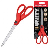 Ножницы канцелярские Erich Krause Unity 18cm Red (53558)