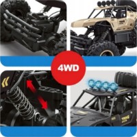Jucărie teleghidată New World Stunt Rock Crawler Blue (2057) imaginea #3 — magazin online Desire.md