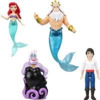 Figura Eroului Barbie Disney Princess: Ariel Character Set (JHG84)