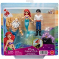 Figura Eroului Barbie Disney Princess: Ariel Character Set (JHG84) imaginea #6 — magazin online Desire.md