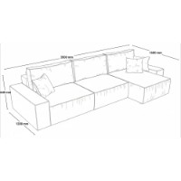Угловой диван Mobilier Fresh 14 фото №2 — интернет-магазин Desire.md