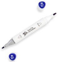 Marker Mont Marte Dual Tip Cobalt Blue B1 (MGRD0025)