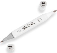 Marker Mont Marte Dual Tip Ecru GY1 (MGRD0054)