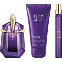 Парфюмерный набор для неё Mugler Alien EDP 60ml + EDP 10ml + Body Lotion 50ml