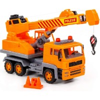 Mașină cu macara Полесье Almaz Orange imaginea #2 — magazin online Desire.md