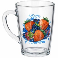 Set căni OSZ CAPŞUNA MALINA 300ml (07c1334 CM) 6pcs