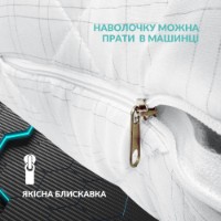 Pernă MobiCasa ANTISTATIC Sleep 50x70cm White PRN54.01.57.ID imaginea #2 — magazin online Desire.md