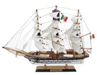 Statuetă Metalux Корабль 191-12 White