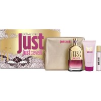 Парфюмерный набор для неё Roberto Cavalli Just Her EDT 90ml + EDT 15ml + Body Lotion 100ml