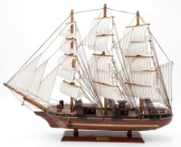 Statuetă Metalux Корабль 191-16 White