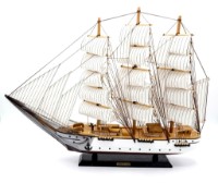 Statuetă Metalux Корабль 191-17 White