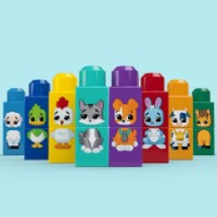 Set de construcție Mattel Mega Bloks: Build&Match Animal Tractor (JKG33) imaginea #2 — magazin online Desire.md