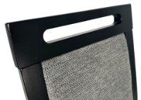 Стул Drewmix New Roma 5 Negru/ stofa 37A фото №2 — интернет-магазин Desire.md