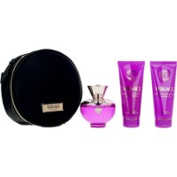 Парфюмерный набор для неё Versace Dylan Purple EDP 100ml + Shower Gel 100ml + Body Lotion 100ml + Bag