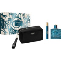 Парфюмерный набор для него Versace Eros EDP 100ml + EDP 10ml + Bag