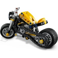 Set de construcție Lego Technic: Yellow Motorcycle (42225) imaginea #6 — magazin online Desire.md
