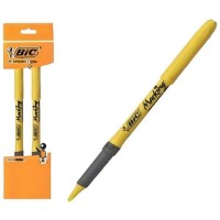 Set Markere Bic Brite Liner Grip 2pcs жёлтый (35146.2)