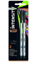 Set Markere Bic Intensity Medium 2pcs черный (52790)