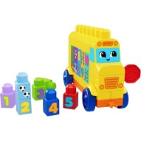 Set de construcție Mattel Mega Bloks: Build&Count Bus (JKG34) imaginea #4 — magazin online Desire.md